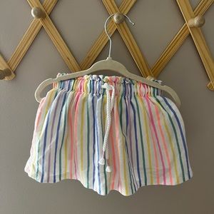 TODDLER GIRL RAINBOW STRIPED SKORT - 2T